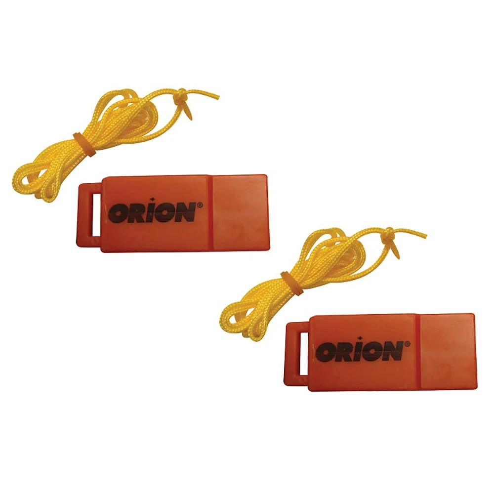 Orion Safety Whistle w/Lanyards - 2-Pack – Marine Boat Replacement Part