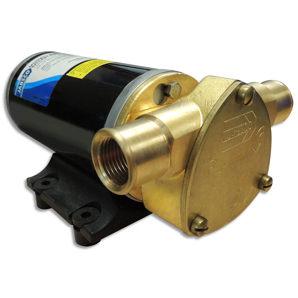 Jabsco Ballast King Bronze DC Pump w/Reversing Switch - 15 GPM – Marine Engine Cooling Replacement Part