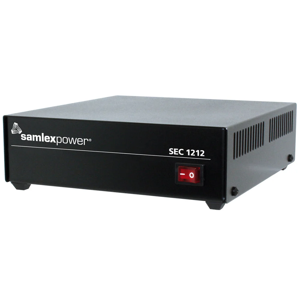 Samlex America Samlex Desktop Switching Power Supply - 120VAC Input, 12V Output, 10 Amp – Marine Electrical Replacement Part