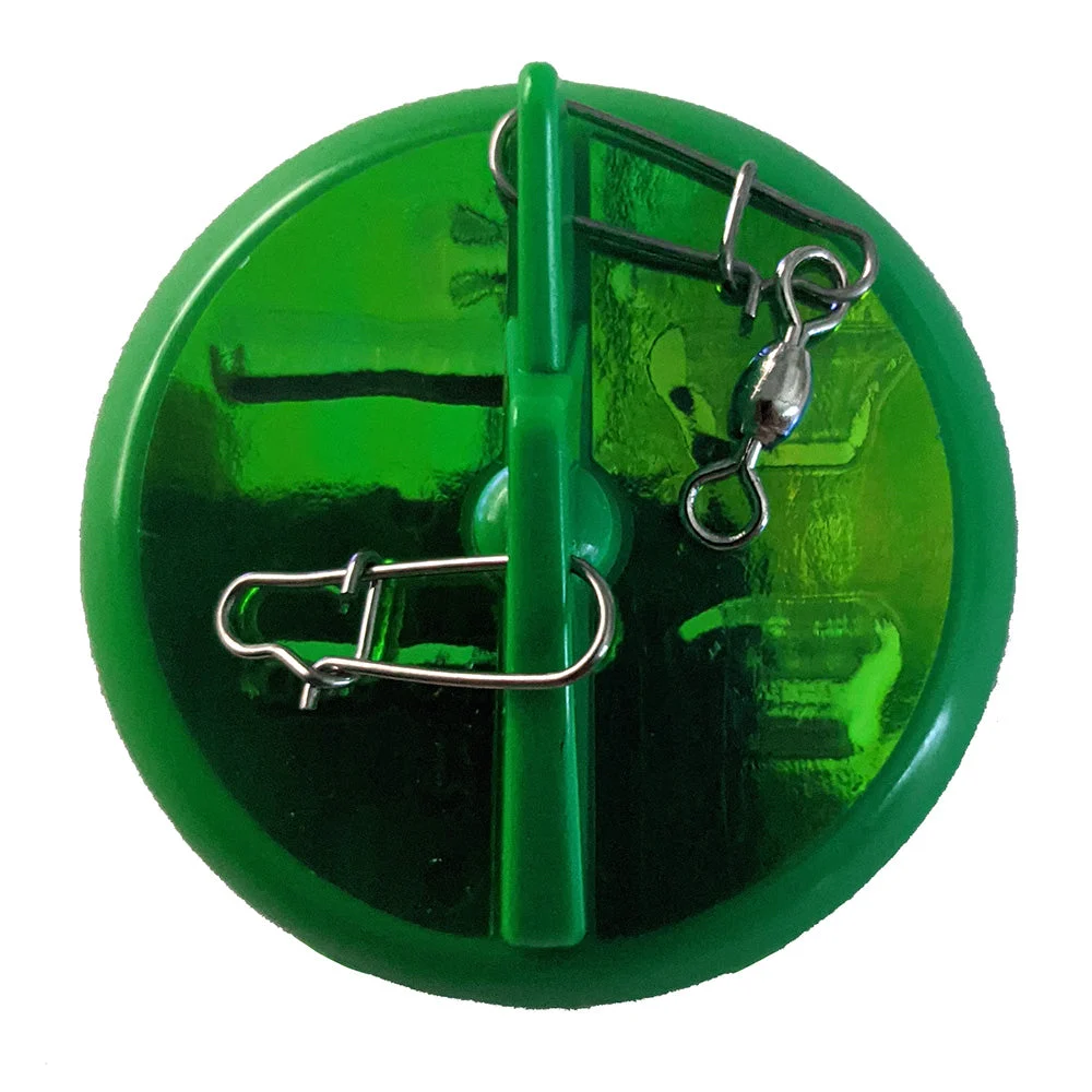 Luhr-Jensen 2-1/4" Dipsy Diver - Kelly Green/Silver Bottom Moon Jelly – Marine Boat Replacement Part