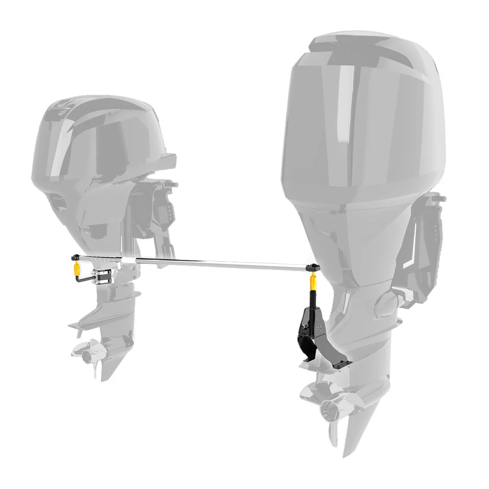 EZ-Steer Outboard Universal Kit 4" Aux Offset 29"-33" Steering System