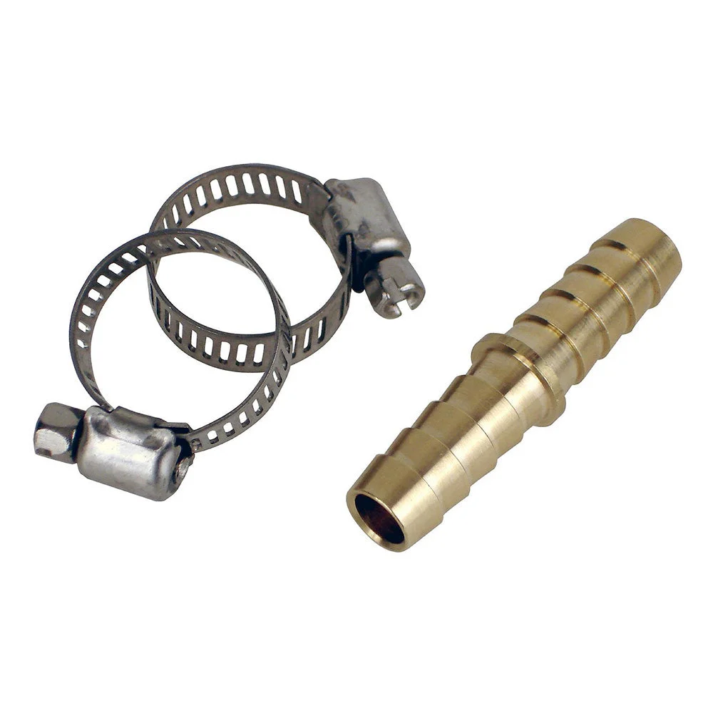 Attwood Marine 3/8" Hose Mender In-Line Fuel Splice Kit w/SS Clamps