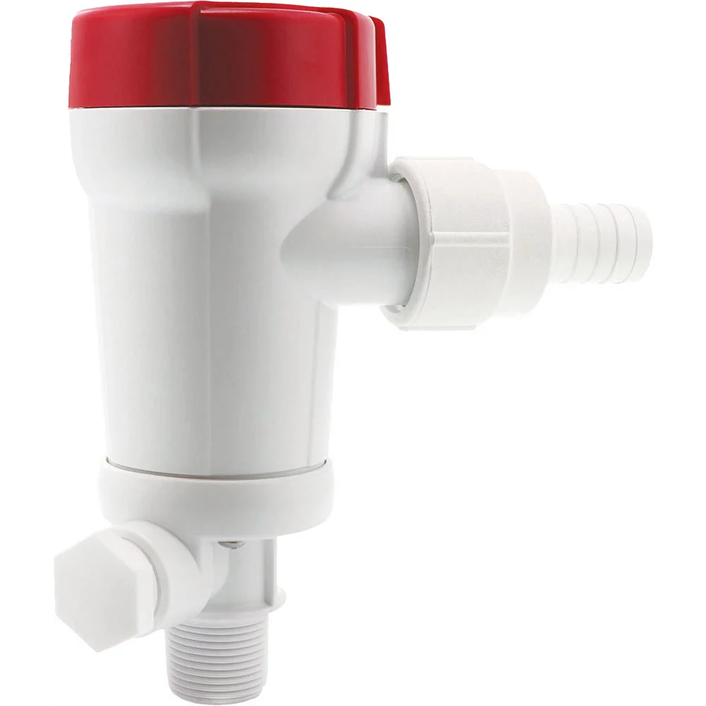 Rule 500 GPH Livewell Pump Straight Seacock Inlet – Marine Engine Cooling Replacement Part