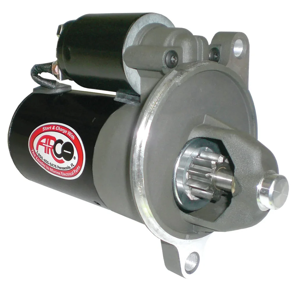 ARCO Marine Inboard High-Performance Inboard Starter w/Gear Reduction & Permanent Magnet - Counter Clockwise Rotati