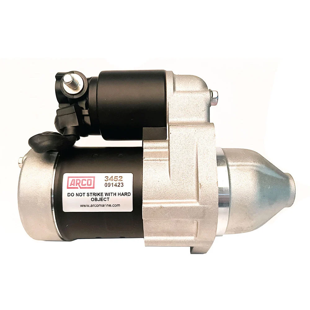 ARCO Marine 70hp Outboard Original Equipment Quality Replacement Suzuki & OMC Outboard Starter - 2004-2017