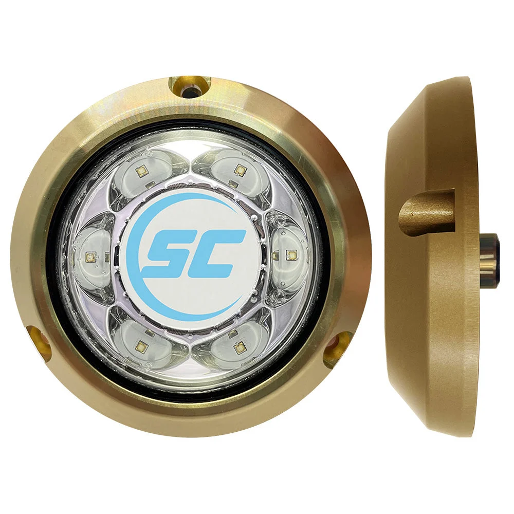 Shadow-Caster LED Lighting Shadow-Caster SC3 Series Great White Bronze Surface Mount Underwater Light – Marine Electrical Replacement Part
