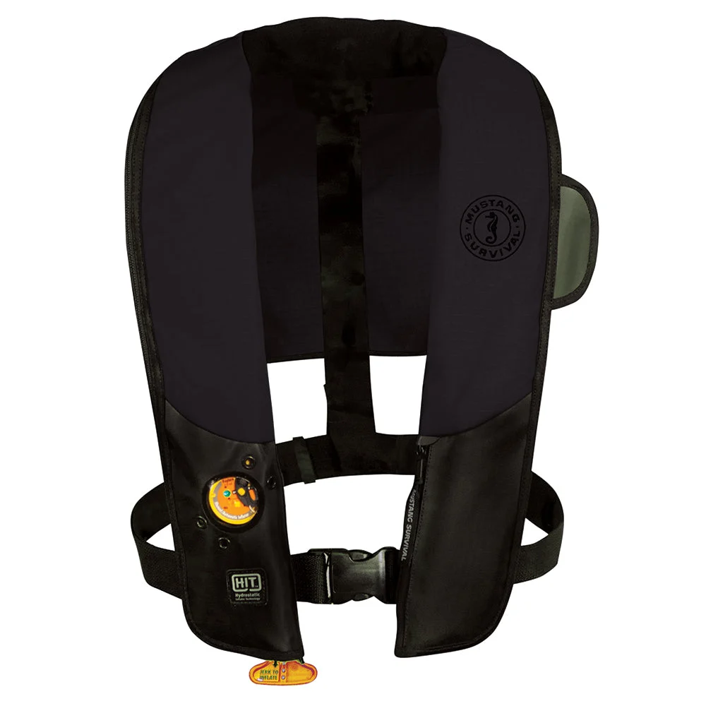 Mustang Survival Mustang HIT Inflatable PFD f/Law Enforcement - Black - Automatic/Manual – Marine Boat Replacement Part