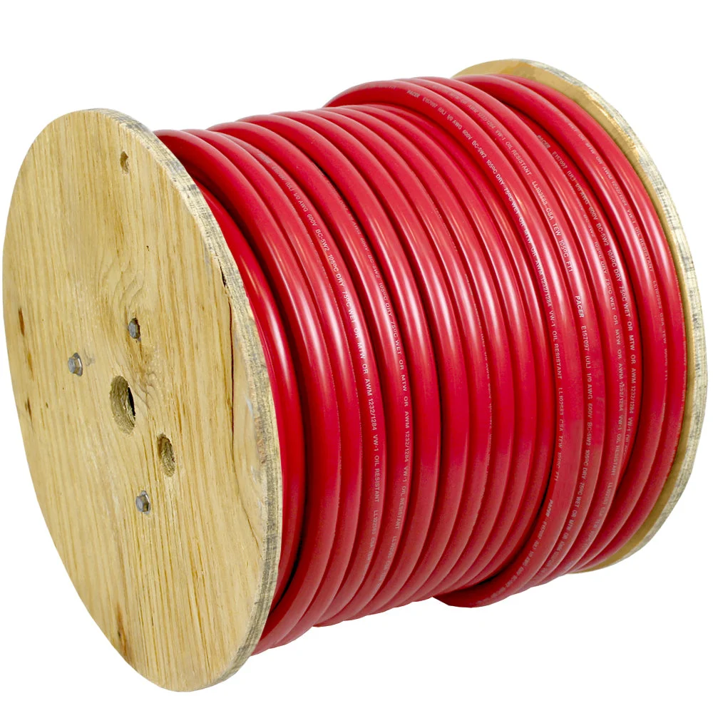 Pacer Red 2/0 AWG Battery Cable - 250' – Marine Electrical Replacement Part