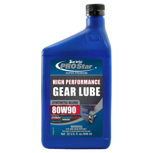 Starbrite Synthetic 80W90 Gear Lube 32Oz 27232