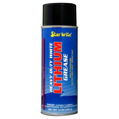 Starbrite Lube-White Lithium 12Oz Spray 27512