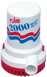 Rule - Bilge Pump 12v 2000 Gph Ul Apr - 10-6UL