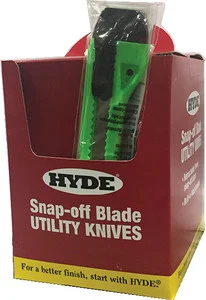 Hyde Tools - Snap Knife Dspy Box 9mm 50pc - 49696