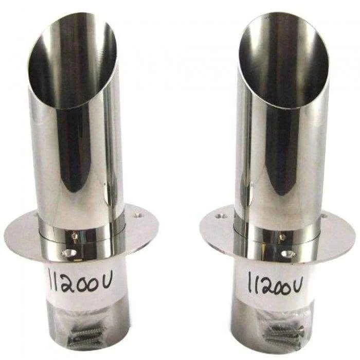 3 in. Angle Cut Exhaust Tips Without Flapper | Corsa Performance 11200