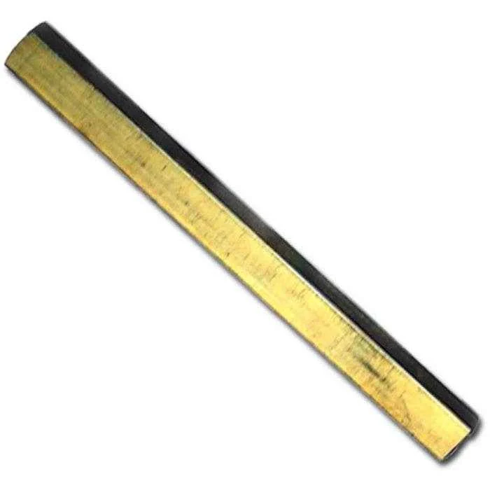 3/16 in. x 1 ft. Brass Shaft Keystock