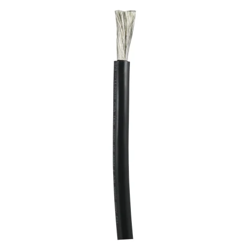 Ancor 4 Ga Black Tinned Wire 25' 113002