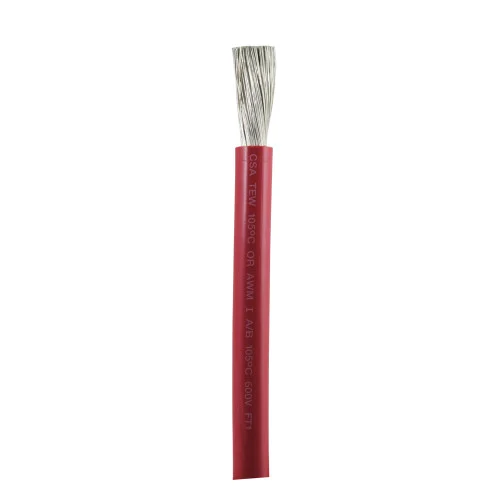 Ancor 2 Ga Red Tinned Wire 25' 114502