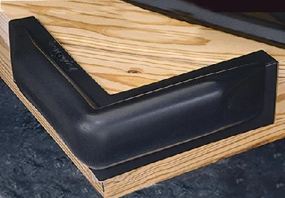 Taylor Corner Dock Bumper Black 10Inx10 46076