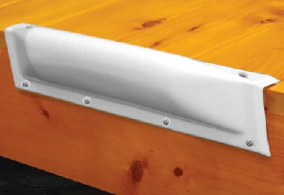 Taylor Dock Bumper Straight White 18I 46082