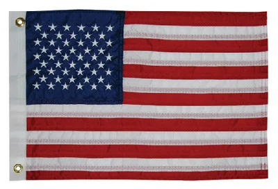 Taylor US United States Deluxe Sewn Flag (12X18) 8418