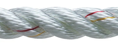 New England Ropes - Dockline 1/2 X 15 Nylon White - 60501600015