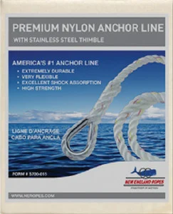 New England Ropes - Anchorline 3/4 X 250 Nylon - 60602400250