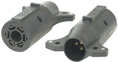 Pollak - 7-6 Way Adapter Round - 12-719EP