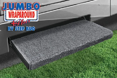 Prest-O-Fit - Jumbo Wrap Around Step Rug Blu - 2-1051