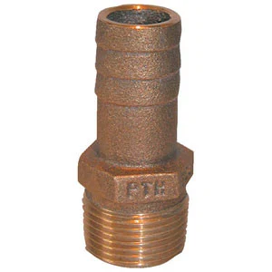 Groco 3" NPT Bronze Pipe to Hose Fitting Pth-3000