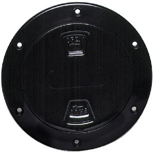 Beckson Marine Deckplate 4" Black Non-Skid Dp42B