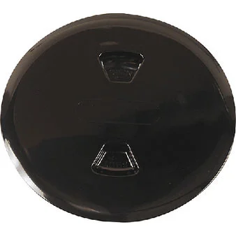 Beckson Marine Deck Plate 5-1/2 Black Dp50-B