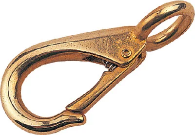 Sea-Dog Line - Snap #0 Brass Fixed Eye - 139120-1