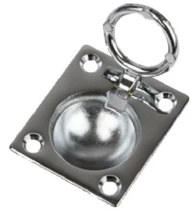 Sea-Dog Line - Chrome Brass Ring Pull(small) - 222400-1
