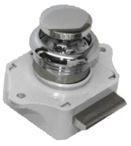 Sea-Dog Line - Push Button Rim Latch - Chrome - 224300-1