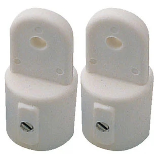 Sea-Dog Line 3/4 Outside Eye End (White) 273111-1