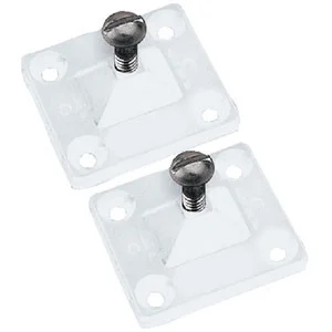 Sea-Dog Line Deck Hinge Side Mount Four Hole (White) 273256-1