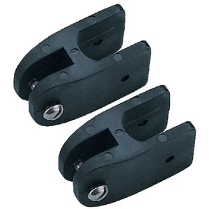 Sea-Dog Line Curved Windshield Hinge (Black) 273630-1