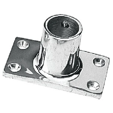 Sea-Dog Line 1"-90Deg SS Rect. Rail Base 281901-1