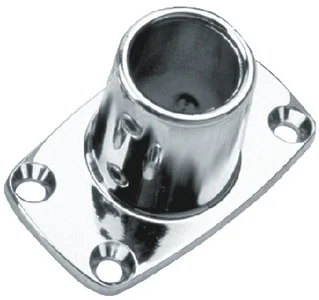 Sea-Dog Line - 7/8in-90deg Cp Zinc Rect. Base - 286190-1