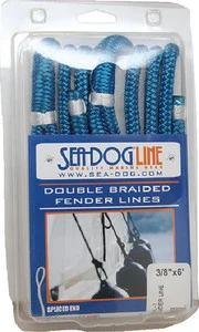 Sea-Dog Line - Dbl Brd Fnd Line3/8x6'wt Pr/pk - 302110006WH-1