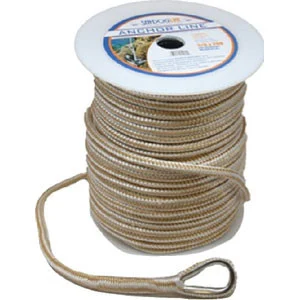 Sea-Dog Line Double Braided Nylon Al 1/2X250 G/W 302112250G/W-1