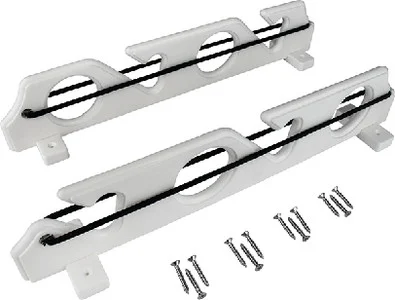 Sea-Dog Line - Rod Stor.4pole Rack Wht 1pr/pk - 325624-1