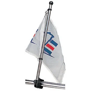 Sea-Dog Line Flagpole 30" SS Rail Mount 327124-1