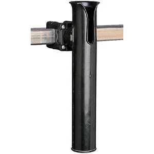 Sea-Dog Line Poly Rail Mount Rod Holder Black 327165-1