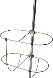 Sea-Dog Line - Rl Mnt Ss Fnder Holder Dual11 - 327361-1