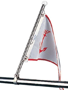 Sea-Dog Line - Flag Pole Stainless Rail Mount - 328115-1