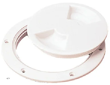 Sea-Dog Line - Deck Plate -screw Out 6in Wht - 337160-1