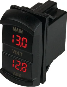 Sea-Dog Line - Dual Voltmeter Rocker Switch - 421636-1