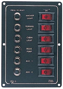 Sea-Dog Line - Aluminum Breaker Panel - 422800-1