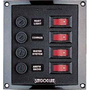 Sea-Dog Line Nylon Switch Panel-Vertical 424010-1