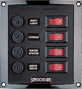Sea-Dog Line - Nylon Switch Panel-vertical - 424010-1
